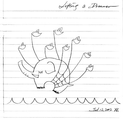 Lifting a dreamer