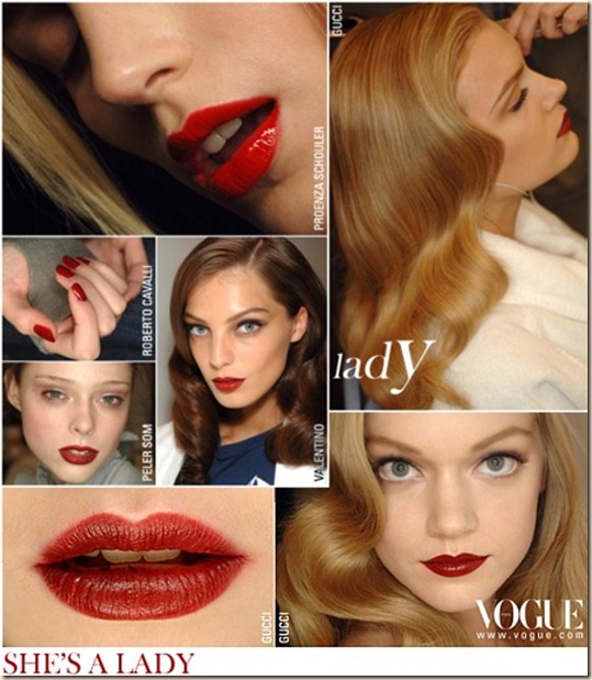 classic hollywood look