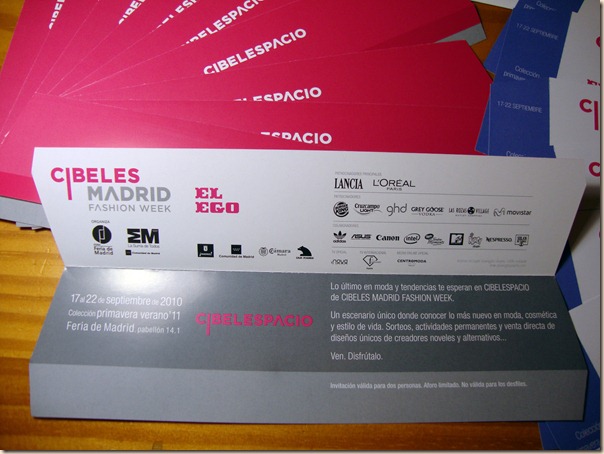 Entrada al showroom (Cibelespacio) Cibeles