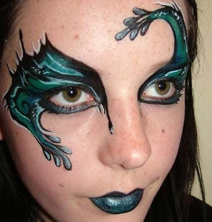 green-fantasy-eye-make-up