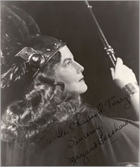 Margaret Harshaw as Brünnhilde in DIE WALKÜRE at the Metropolitan Opera