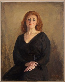 Dame Joan Sutherland; portrait by Robert Annaford