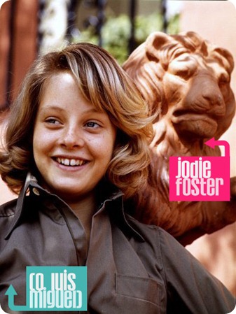 Jodie Foster, mid 70's, I.V.