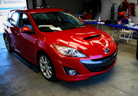 Mazdaspeed 3 Blue Performance Pictures