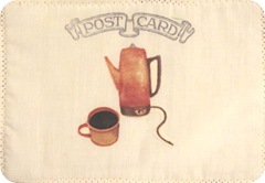 Coffee fabric pc back Coffee fabric pc back