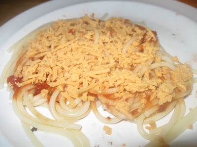 Pasta with Spaghetti Sauce