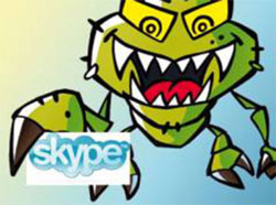Skype - атака вируса
