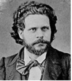 Foto del giovane Giosuè Carducci