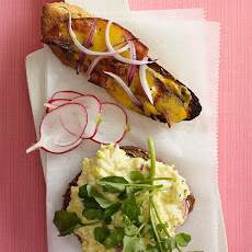 Bacon-Cheddar Melts with Chutney Mustard