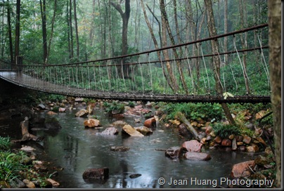 Gold Whip Stream Suspension Bridge - Zhangjiajie (張家界), Hunan Province, China