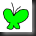 0 - green butterfly