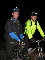 A quick pose early in the ride Photo