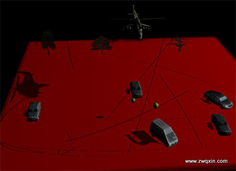 www.zwqxin.com  shadow map demo2