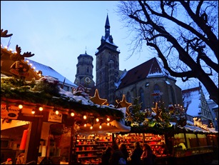 Het is in Stuttgart al lang Kerstmis ...