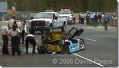 Pruett NJMP Wreck Aftermath, 2008-2crop