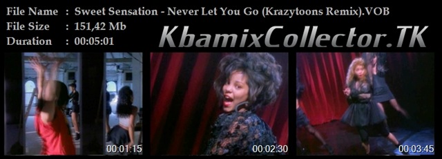 Sweet Sensation - Never Let You Go (Krazytoons Remix).VOB