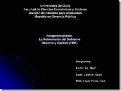 02-La Reinvención del Gobierno 02-La Reinvención del Gobierno
