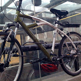 OnGuardLock securing a bike in Harvard Square.
A bike theft hotspot.
