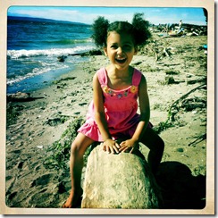 Hannah at Saltwater
