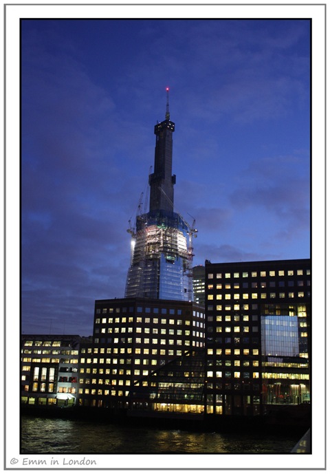 The Shard London Bridge January 2011