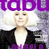 Angela on the cover of TABU magazine or "the hi-tech diva"