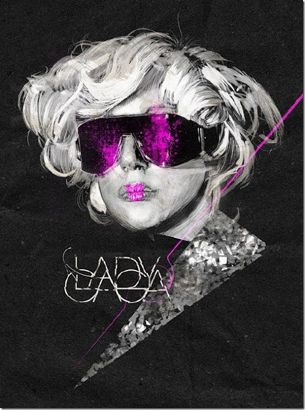 50 desenhos feitos por fãs de Lady Gaga (5)