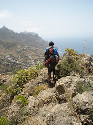 Foto de  Tenerife. Escalada. Roque de Enmedio. Anaga
