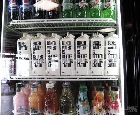 Boxed water is better!