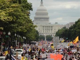 Protest Action In Washington