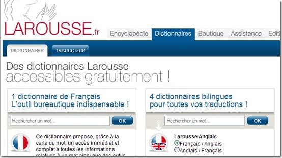 Image - Dicctionnaire Larousse