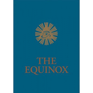 The Equinox Vol Iii No I Blue Equinox Cover