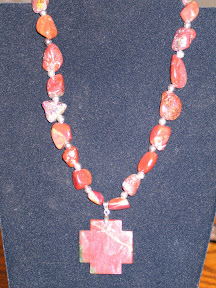 Fancy Jasper with fancy jasper pendant necklace