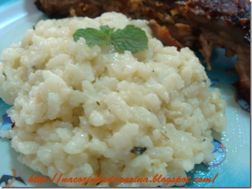 risoto-de-hortelã risoto-de-hortelã