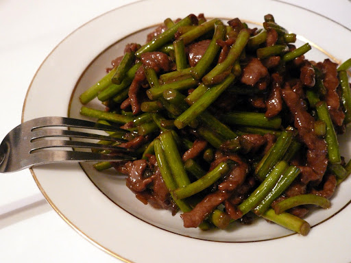 Garlic Stem Pork