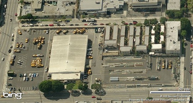 Bureau of Street Lighting Service Yard - 4550 Santa Monica Blvd