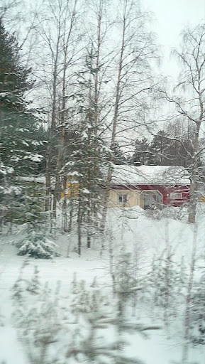 Par la fenêtre du train
