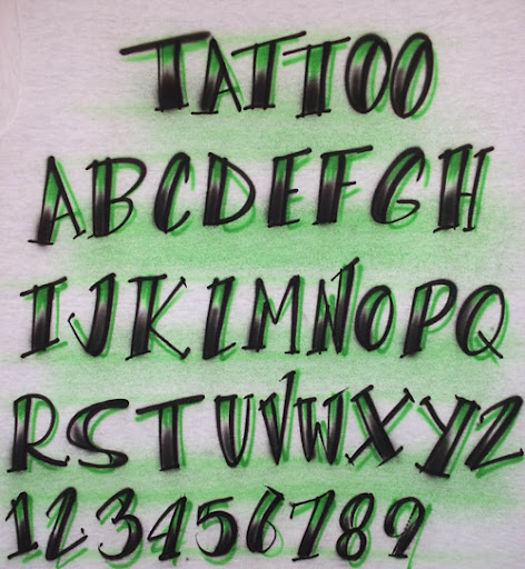 Tattoos Lettering Styles