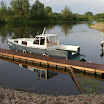 DSC01569.JPG - 20.06.  Przystan TTW w Pyzdrach - Ewa 3 w towarzystwie Czarnego Bociana p. Tomasza Wojtynskiego