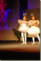Sarah as ballerina Angel