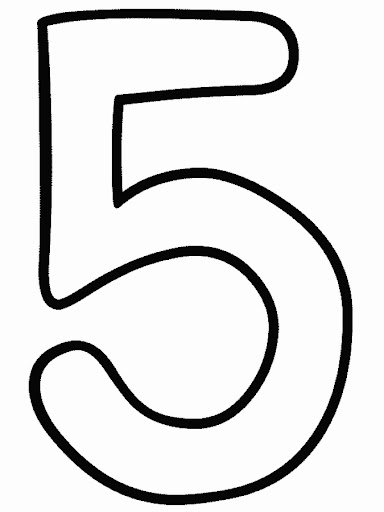 Moldes Numeros Grandes Imagui