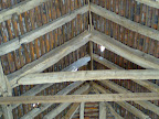 In the middle the principal rafter with the collar