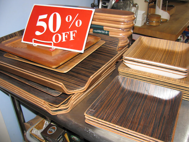 wooden trays