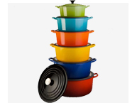 Le Creuset stack