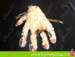 Halloween Popcorn Hand Craft with Sleeve Trick-or-Treat Bag