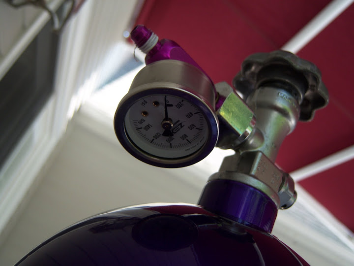 FS Zex 10lb bottle, gauge, brackets, and bottle heater. VW Vortex