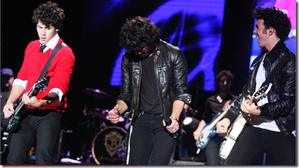 Jonas Brothers se apresentam em São Paulo