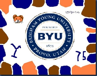 Big Blue Brigham Young University Picture