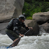 Dropping in standing up