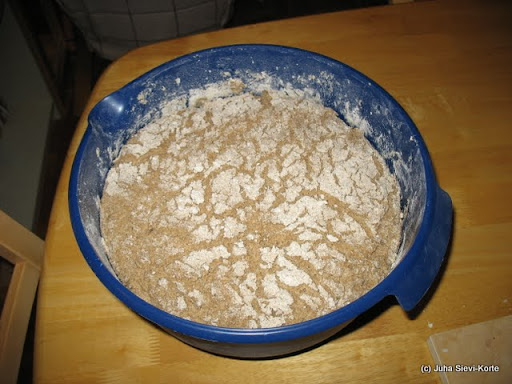 Leavened dough