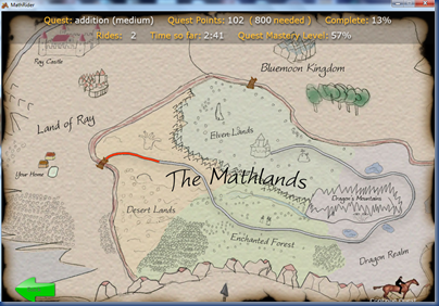 mathrider map